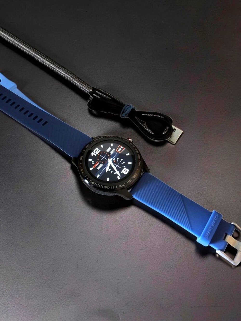 Smart Watch Wearable Health Movement Track Heart Rate IP68 Waterproof